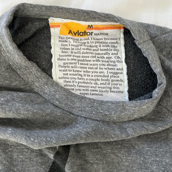 Aviator nation sweatshirt just bought in Miami - Picture 3 of 4